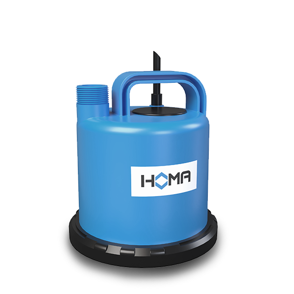 HOMA C80 W vlakzuigende dompelpomp voor schoonwater
