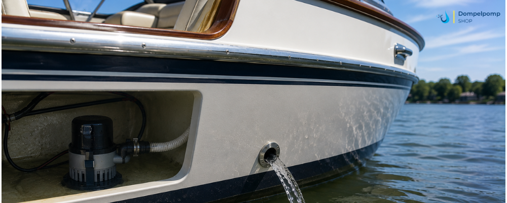 Bilgepomp of lenspomp voor je boot: zo kies je de juiste (zoetwater)