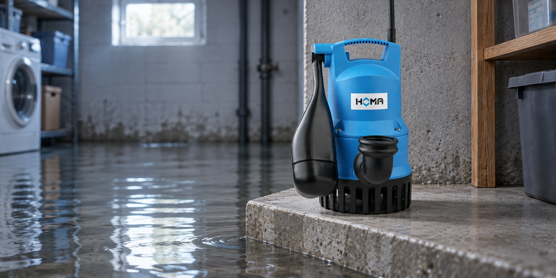 Kelder onder water: wat nu en welke dompelpomp heb je nodig? – illustratieve productfoto