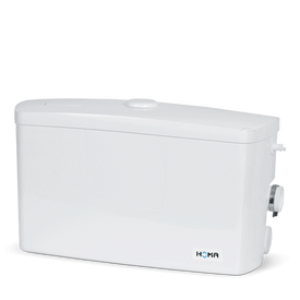 HOMA San.iQ one kleine vuilwater-opvoerinstallatie voor douche en wasmachine in de kelder