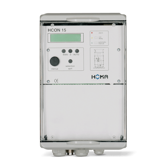 HOMA HCON pompbesturing met niveauregeling en motorbeveiliging