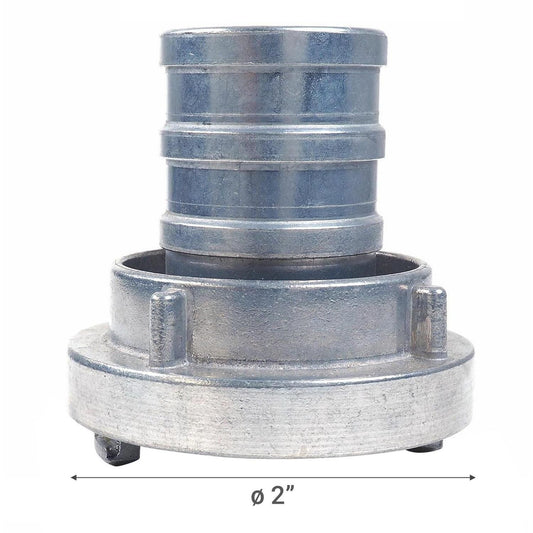 Aluminium Storz-koppeling met slangpilaar
