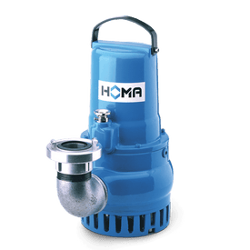 HOMA H119 H121 slijtvaste gietijzeren dompelpomp voor bouwput en bronbemaling