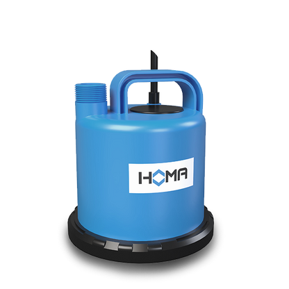 HOMA C80 W vlakzuigende dompelpomp voor schoonwater