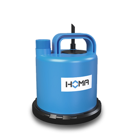 HOMA C80 W vlakzuigende dompelpomp voor schoonwater