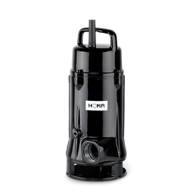 HOMA TP28 gietijzeren vuilwaterpomp met 28 mm vrije doorlaat