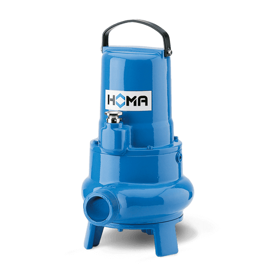 HOMA TP30 gietijzeren vuilwaterpomp met eenkanaal- of vortexwaaier