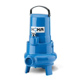 HOMA TP30 gietijzeren vuilwaterpomp met eenkanaal- of vortexwaaier
