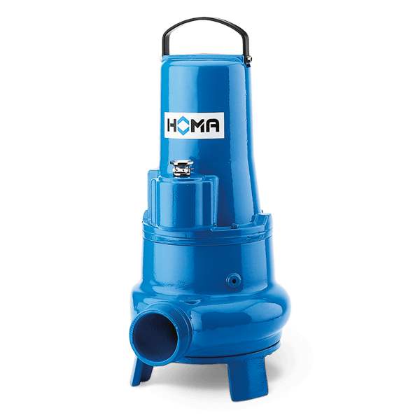 HOMA TP50M gietijzeren vuil- en afvalwaterpomp met gesloten eenkanaalwaaier