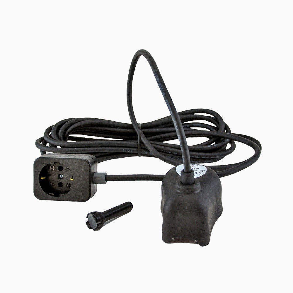 Complete SOS PUMP CRAB vlotterschakelaar met kabel, stekker en sensor