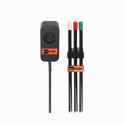 SOS PUMP Level Control met contrastekker en drie elektroden