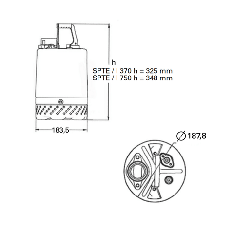 Image of SPT SPTE 370W 'chemische vloeistoffen'