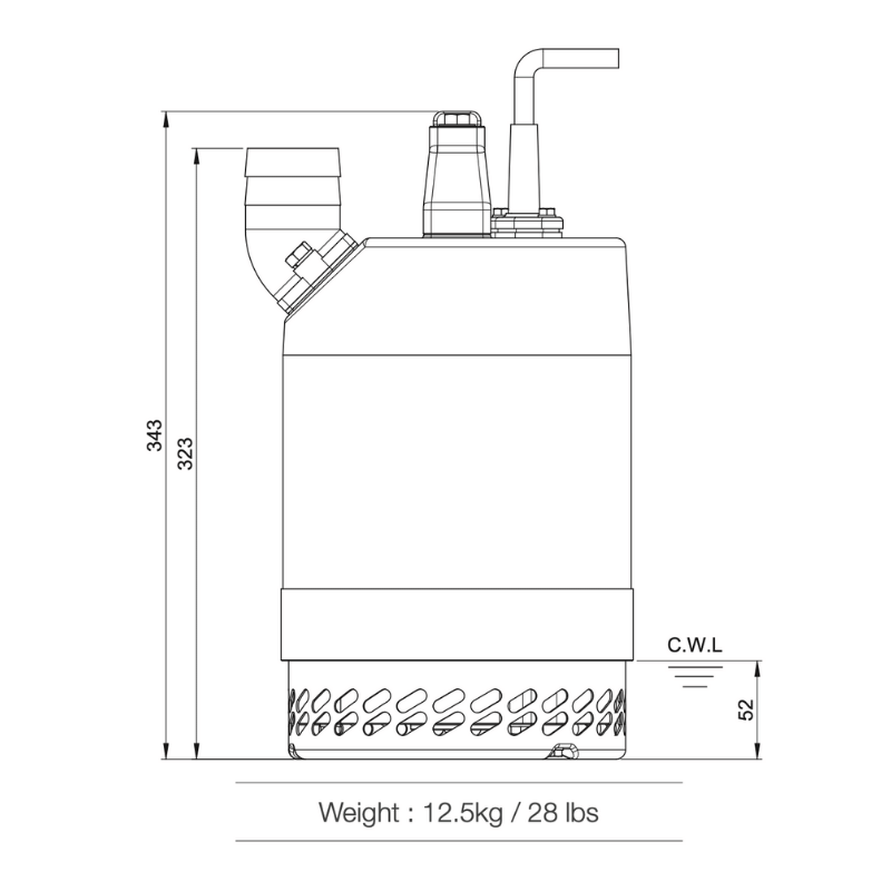 PRORIL Smart Lite 750 'Handy pump'