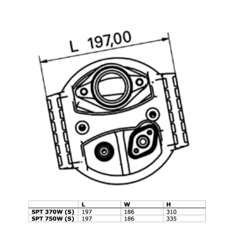 Image of SPT 750 W (S)