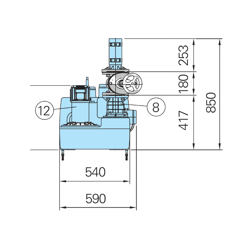 HOMA Sanistar C106 D