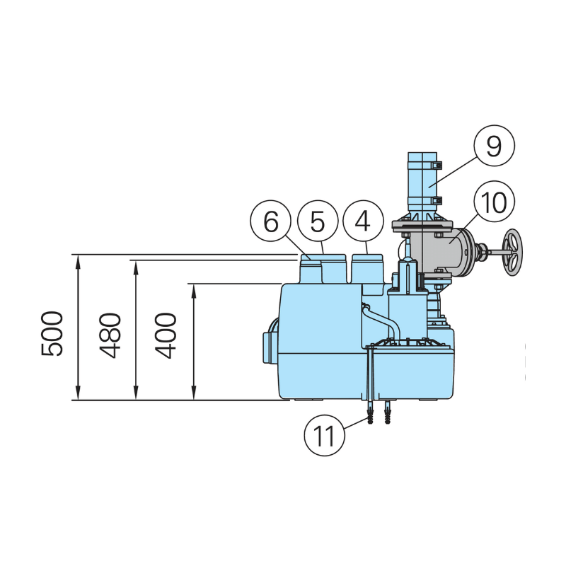 HOMA Sanistar C106 D