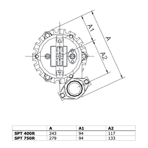 Image of SPT 400R/W
